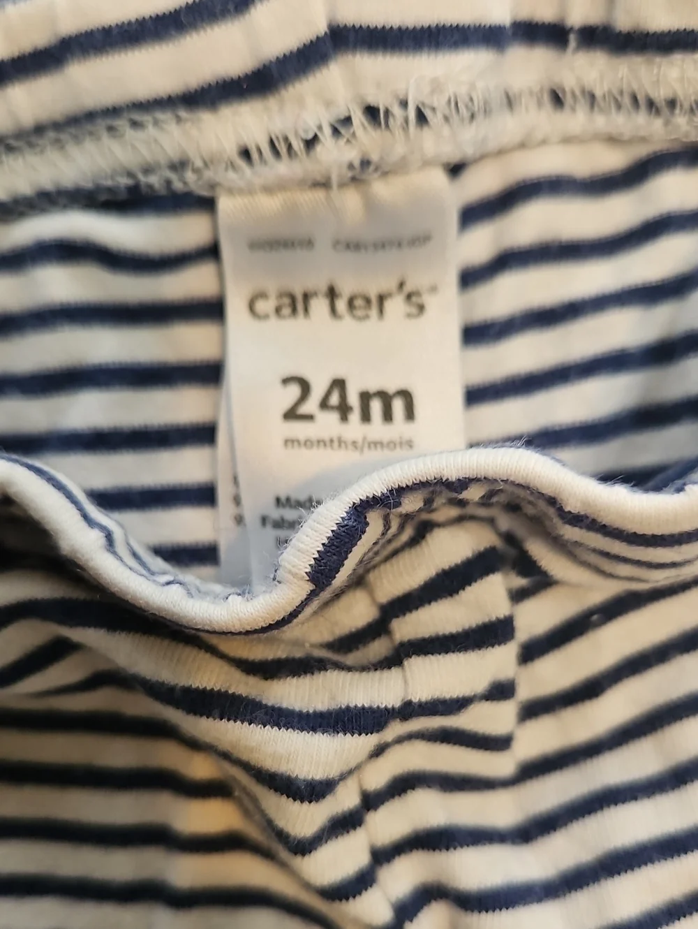 Carters soft navy